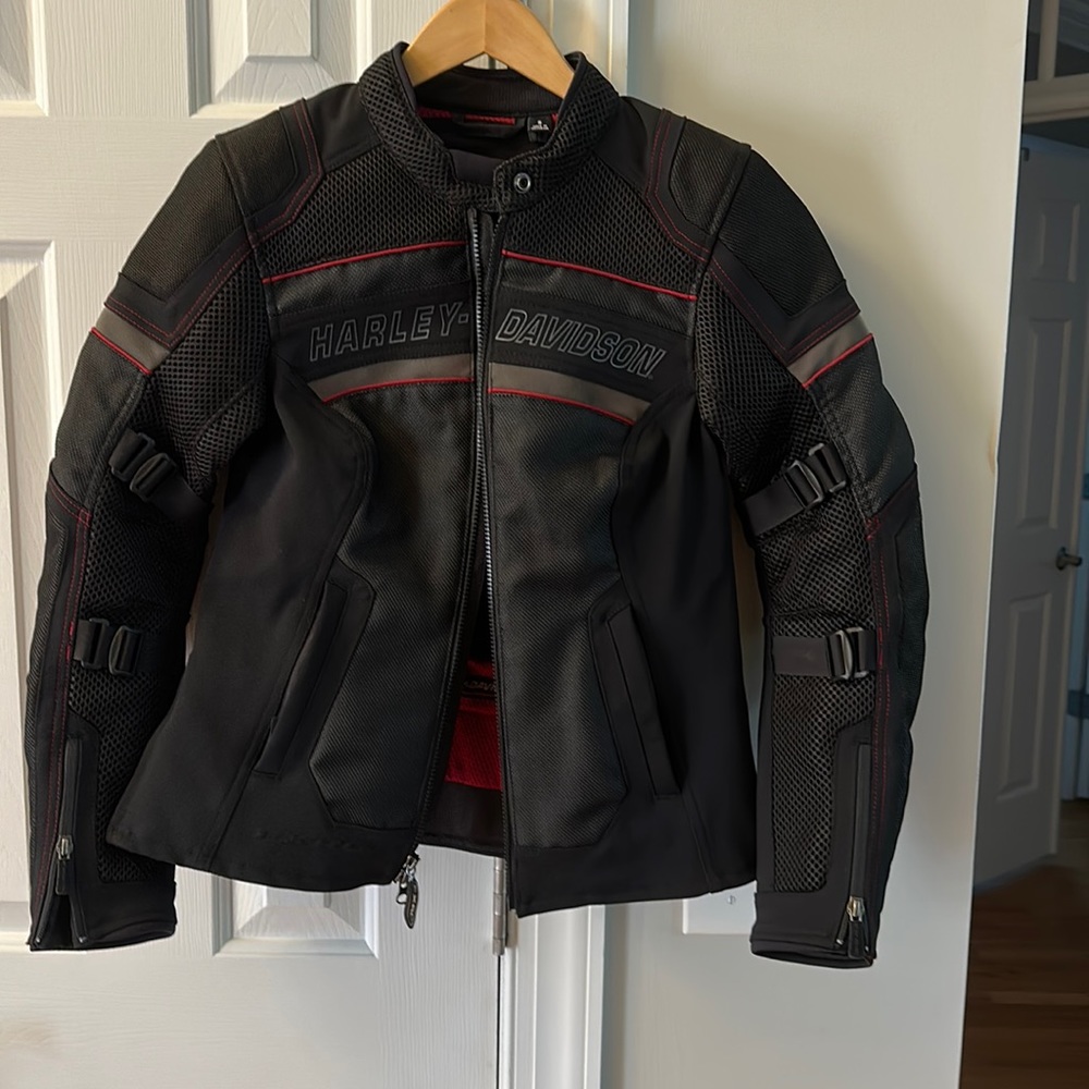 Harley Davidson Womens FXRG Mesh Riding Jacket size Small